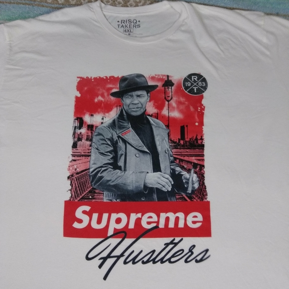 risq takers supreme hustlers Other - RISQ TAKERS SUPREME HUSTLERS DENZEL TEE SHIRT MENS